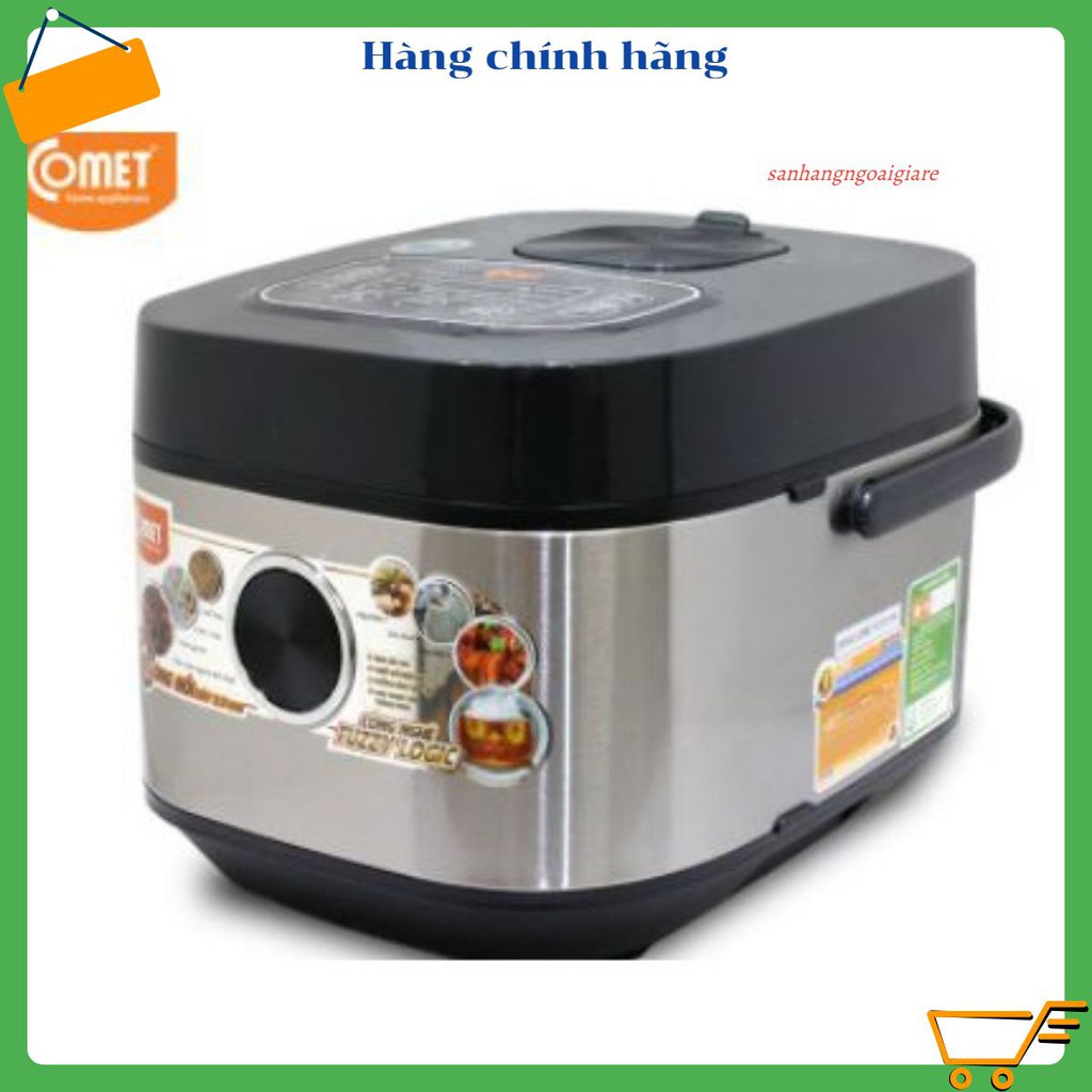 Nồi Cơm Điện Tử Comet 1.8 Lít - CM8088 - Lòng Niêu Chống Dính - Hàng chính hãng (Bảo hành 12 tháng)