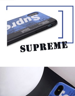Ốp Supreme Xanh in Chìm iPhone X/Xs Max/7plus/8plus/6plus/6splus