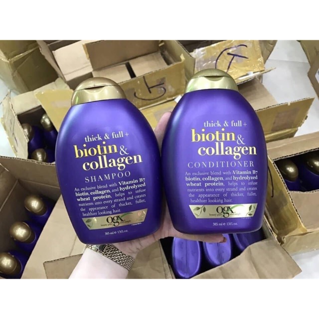 Bộ gội xả biotin