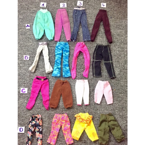 QAA3-QUẦN DÀI CHO BÚP BÊ BARBIE