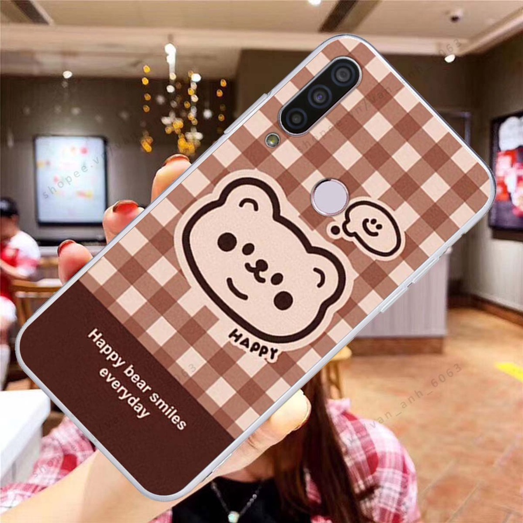 Ốp lưng Vsmart Joy 3 / Joy3 in hình hoa, gấu rich bear nghệ thuật, thời trang