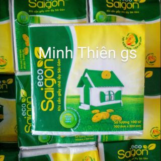 Khăn giấy vuông Eco Sài Gòn 100 tờ