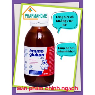 Siro Tăng Sức Đề Kháng Imunoglukan P4H Pleuran 120ml