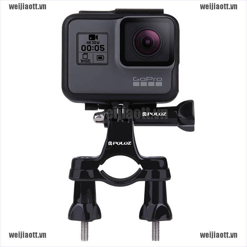 PULUZ Giá Đỡ Camera Hành Trình Gopro Hero6 5 4 Gắn Ghi Đông Xe Đạp