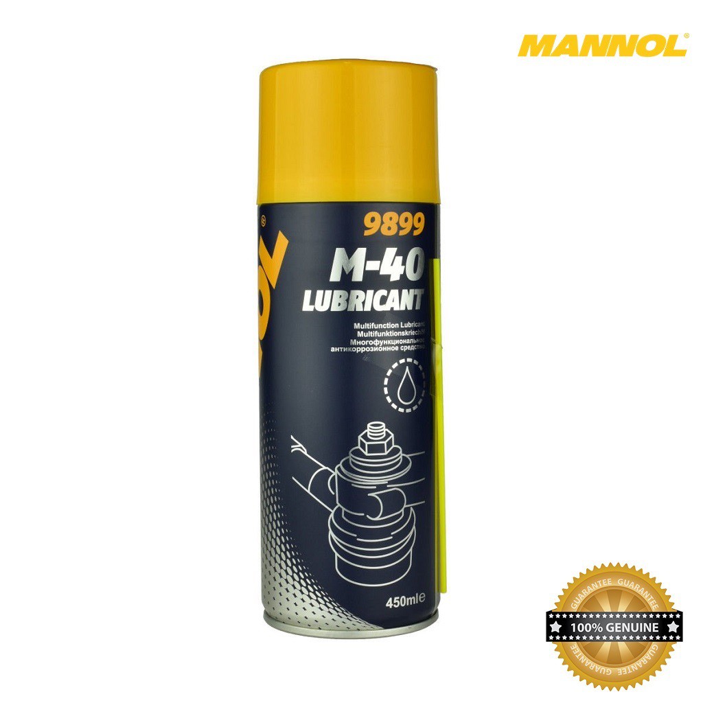 Dầu Bôi Trơn, Chống Gỉ, Bảo Vệ Kim Loại, Đa Năng MANNOL 9899 M-40 Lubricant (smart) 450ML Multifunction Lubricant