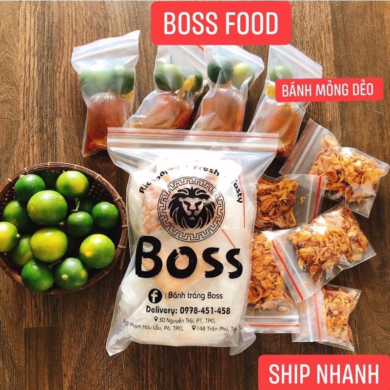 Bánh tráng sate❤️Freeship❤️ bánh tráng Boss