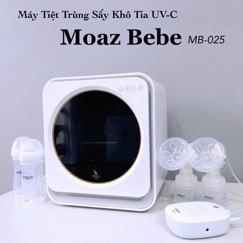 Ảnh Thật - Máy Tiệt Trùng Sấy Khô Tia UV Moazbebe Moaz 025