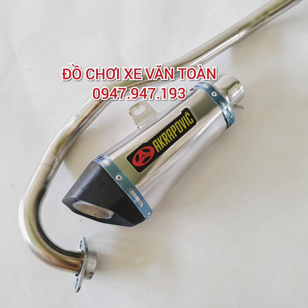 Pô Akrapovic độ Exciter 150 - Pô Ex150