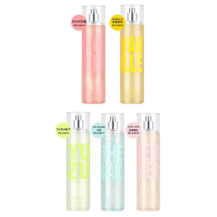 Nước hoa toàn thân, xịt thơm body mist VICTORIA 236ml lưu hướng bền lâu, hương thơm mê người nội địa trung 2360