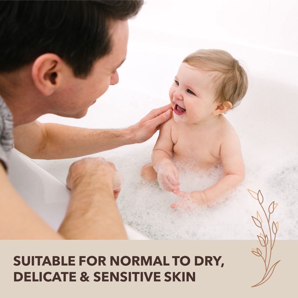 Aveeno Baby Sữa tắm gội dịu nhẹ dành cho bé 532ml Daily Moisture Gentle Body Wash & Shampoo