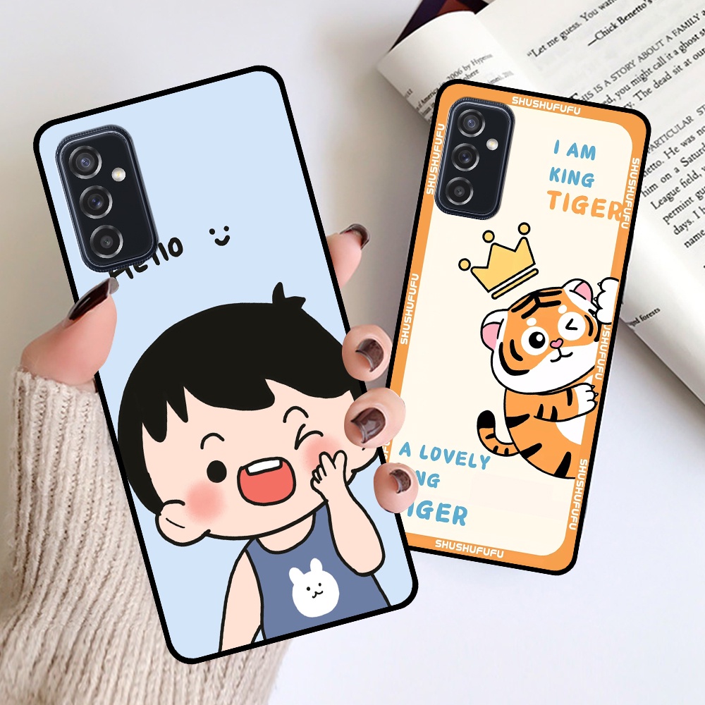 Ốp lưng Samsung M52 5G in hình mickey, hổ, kingtiger siêu rẻ T19 - T24