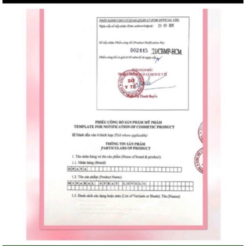 KEM BODY BÔNG ONAYA Hủ 500g Tặng 150g