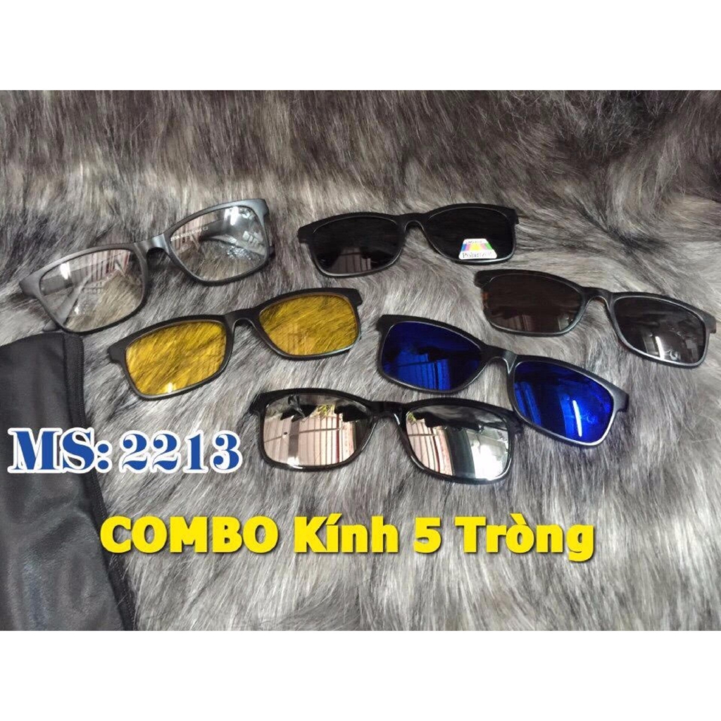 Combo kính 5 tròng siêu hot M2213