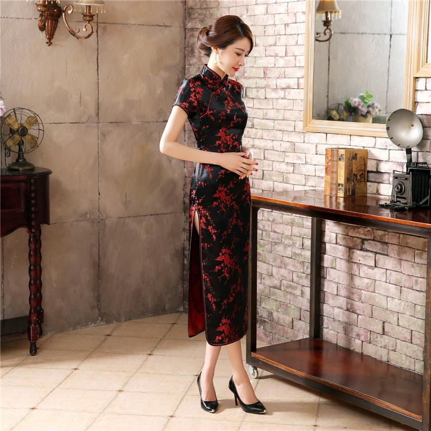 Sườn Xám Trung Hoa Plus Size Cho Nữ