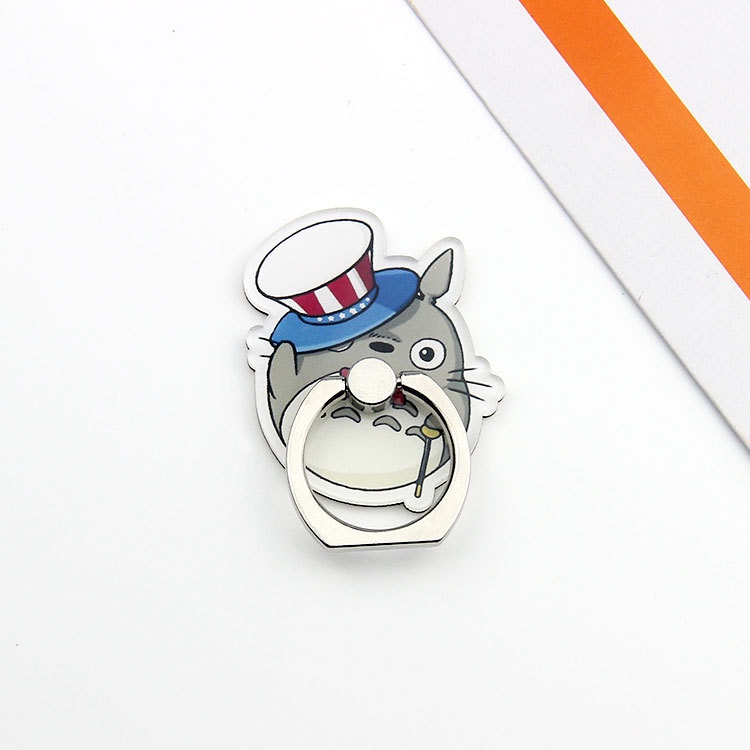 Vòng nhẫn gắn điện thoại di động họa tiết hoạt hình dễ thương