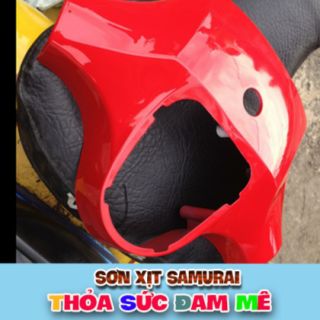 SƠN SAMURAI COMBO SƠN MÀU ĐỎ TƯƠI GỒM 4 CHAI
