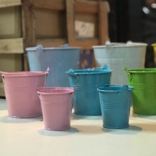 XÔ THIẾC MÀU TRANG TRÍ - khổng lồ 15cm