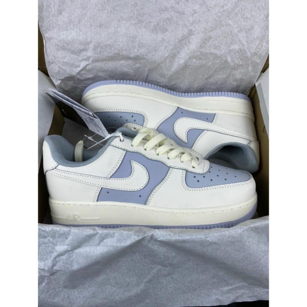 Giầy AF1 trắng xanh kem cao cấp. | BigBuy360 - bigbuy360.vn