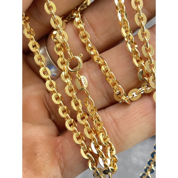 DÂY CHUYỀN NAM NỮ MẠ VÀNG 18 K CAO CẤP - DC096L6