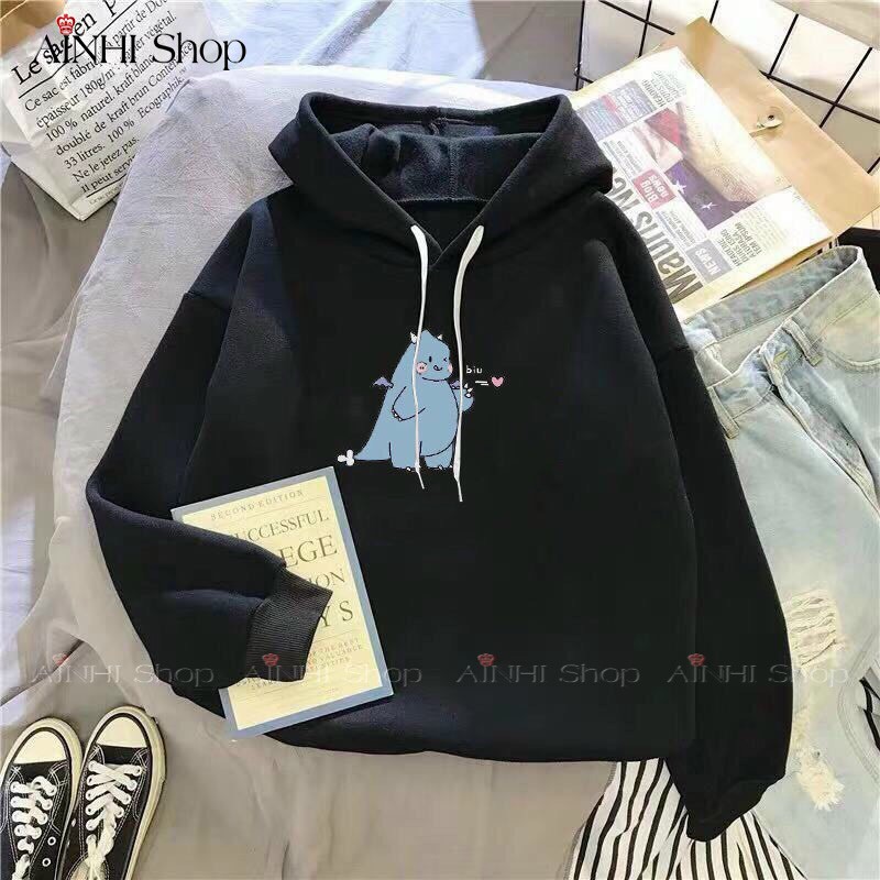 Áo Khoác Nỉ ❤️FREESHIP❤️ Áo Khoác Hoodie Khủng Long Nhí Siêu Dễ Thương | BigBuy360 - bigbuy360.vn
