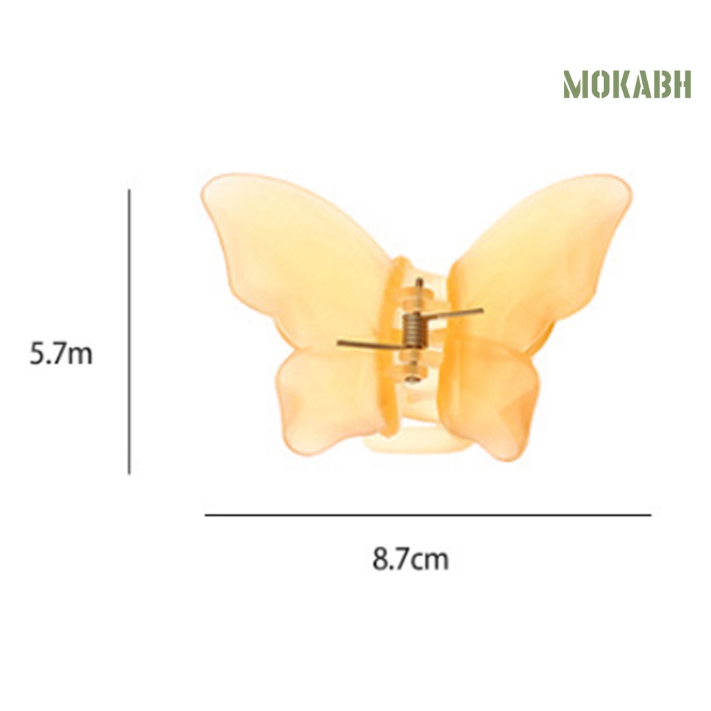 Kẹp Tóc Hình Răng Bướm Chéo Thanh Lịch Thời Trang