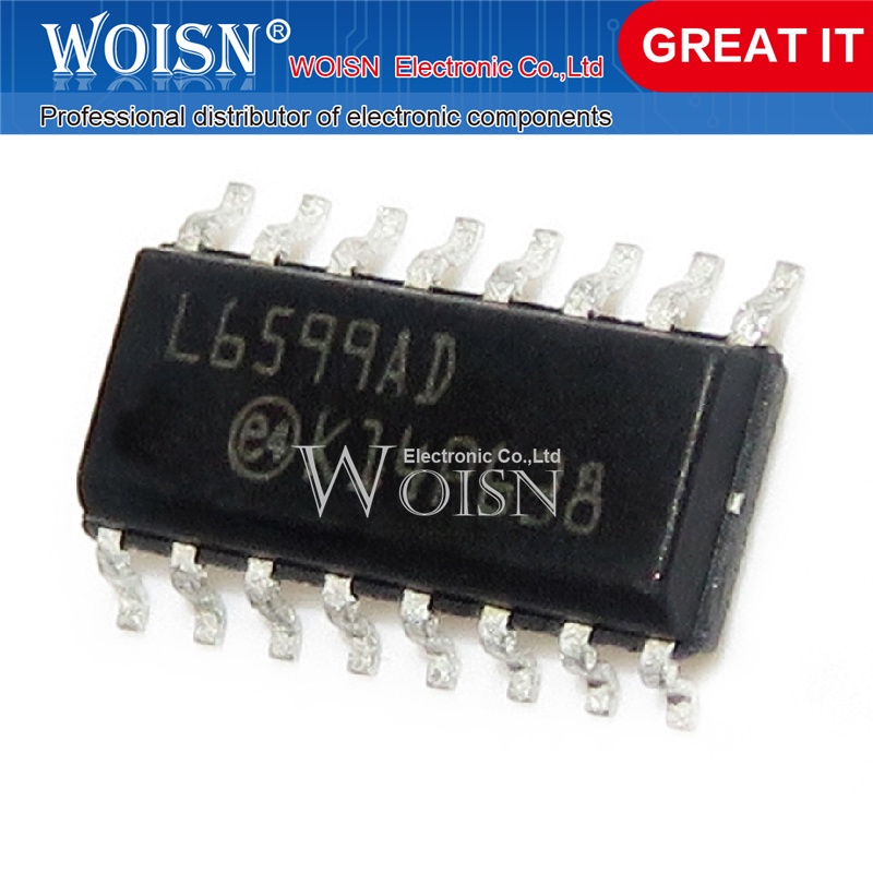 10 Linh kiện điện tử của bộ L6599ADTR L6599AD L6599A L6599 = L6599D SOP-16 ynb =