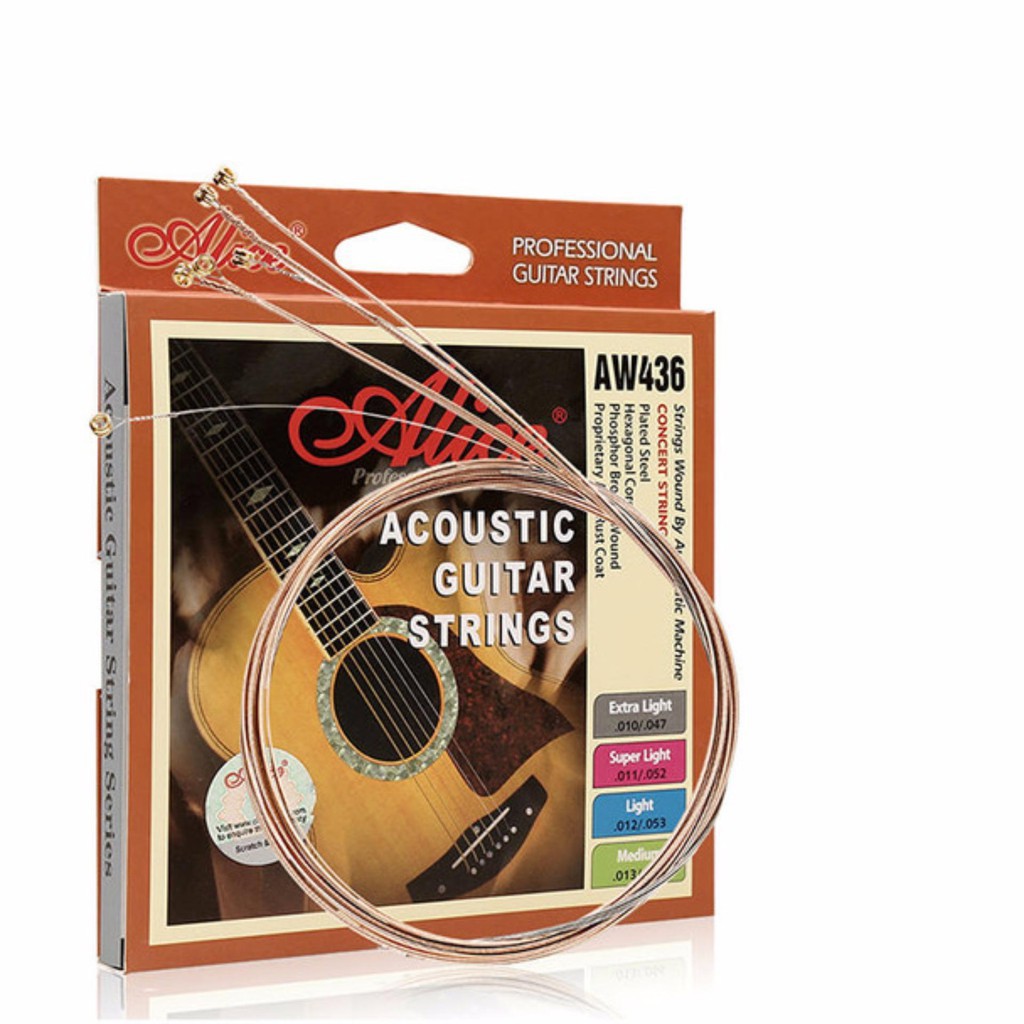Dây đàn guitar acoustic Alice AW436