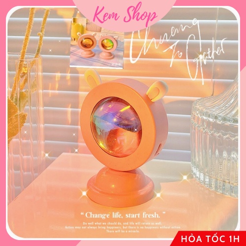 Đèn Hoàng Hôn Sunset Lamp 16 Triệu Màu Mini Hot Tiktok - K92