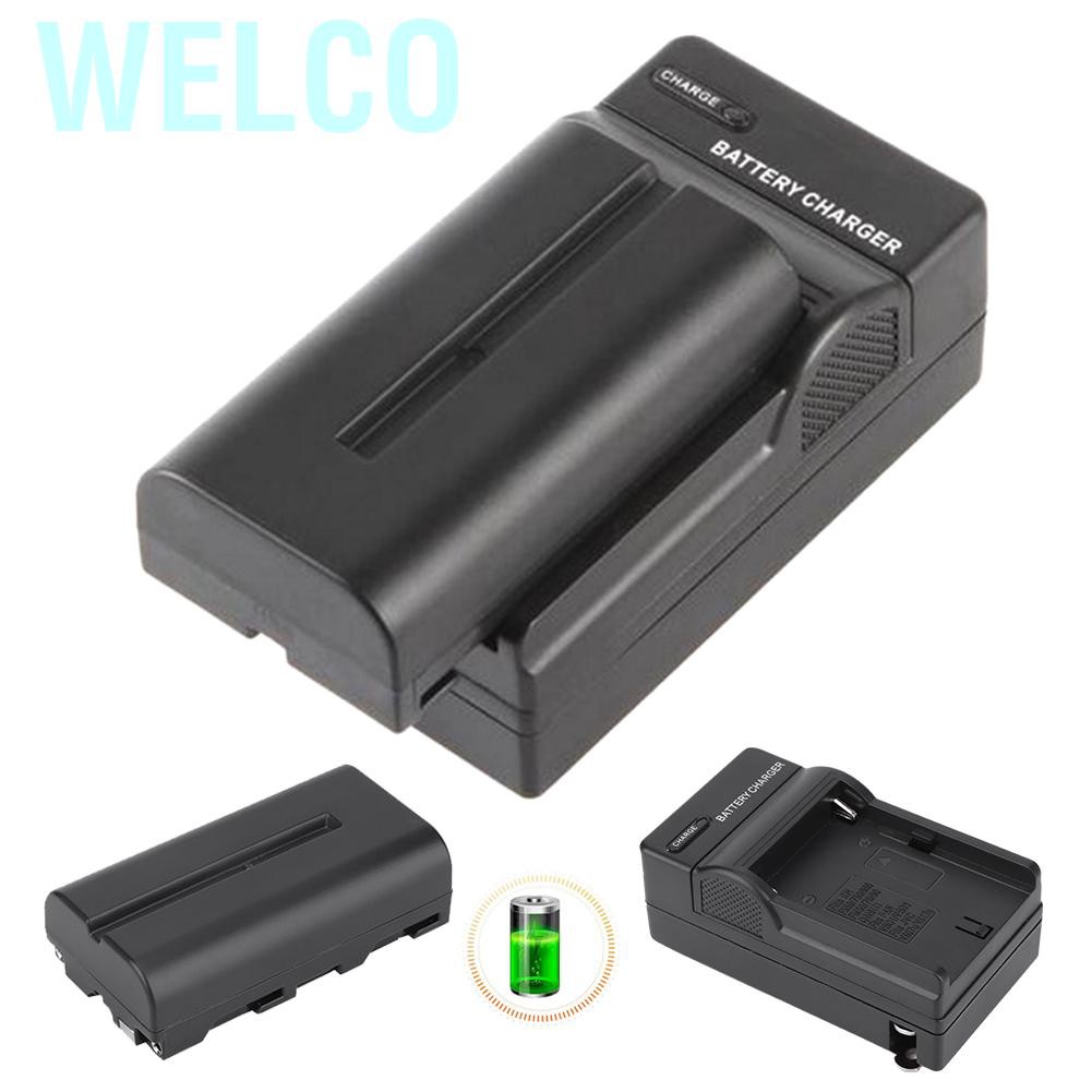 Đầu sạc pin Lithium Welco Us 100v-240v Np-F550 / F750 / F970 chất lượng cao