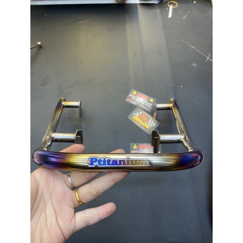 Cảng titan gắn xe số honda yamaha wave alpha rs rsx a blade 2017 dream sirius