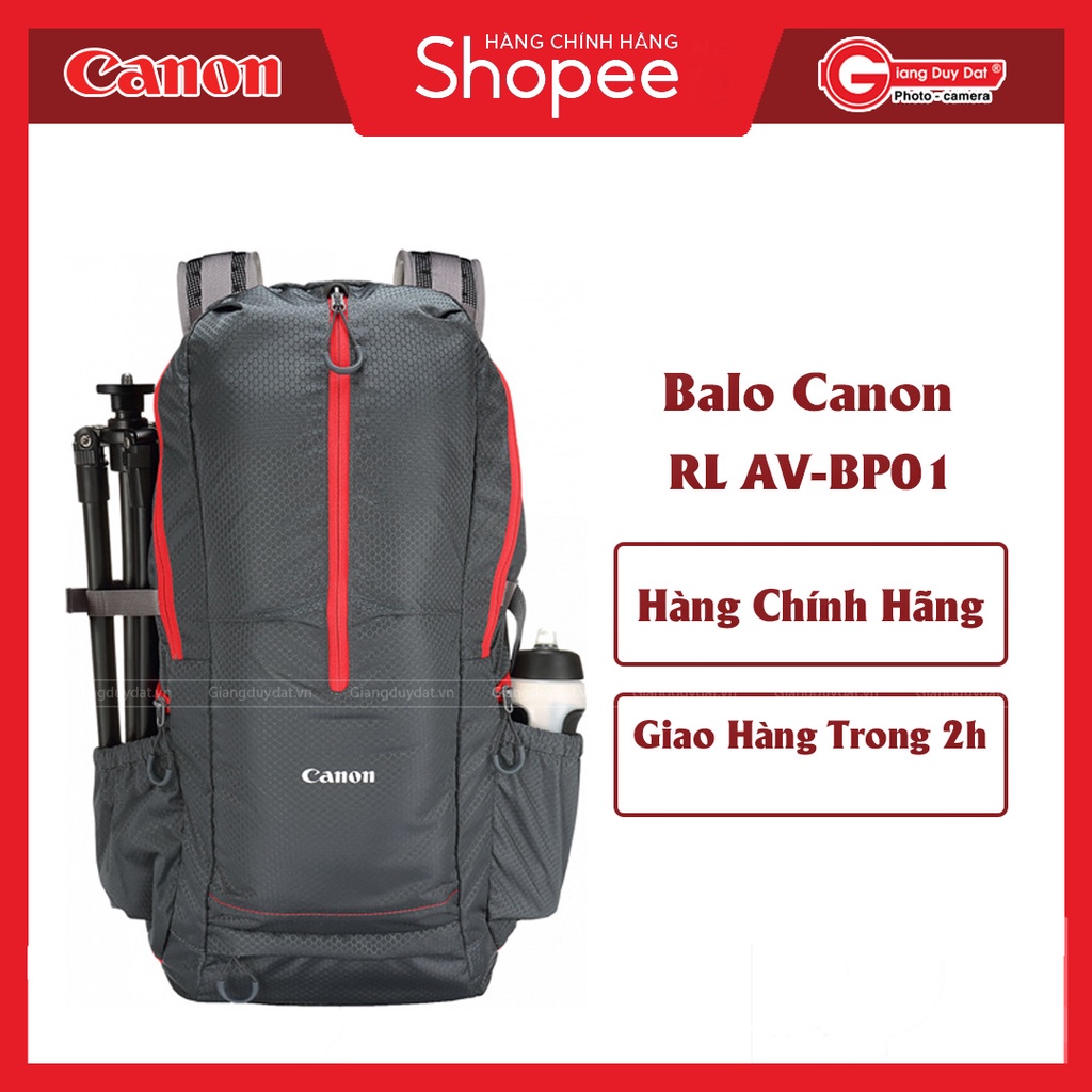 Balo Máy Ảnh Canon RL AV-BP01 - Chính Hãng