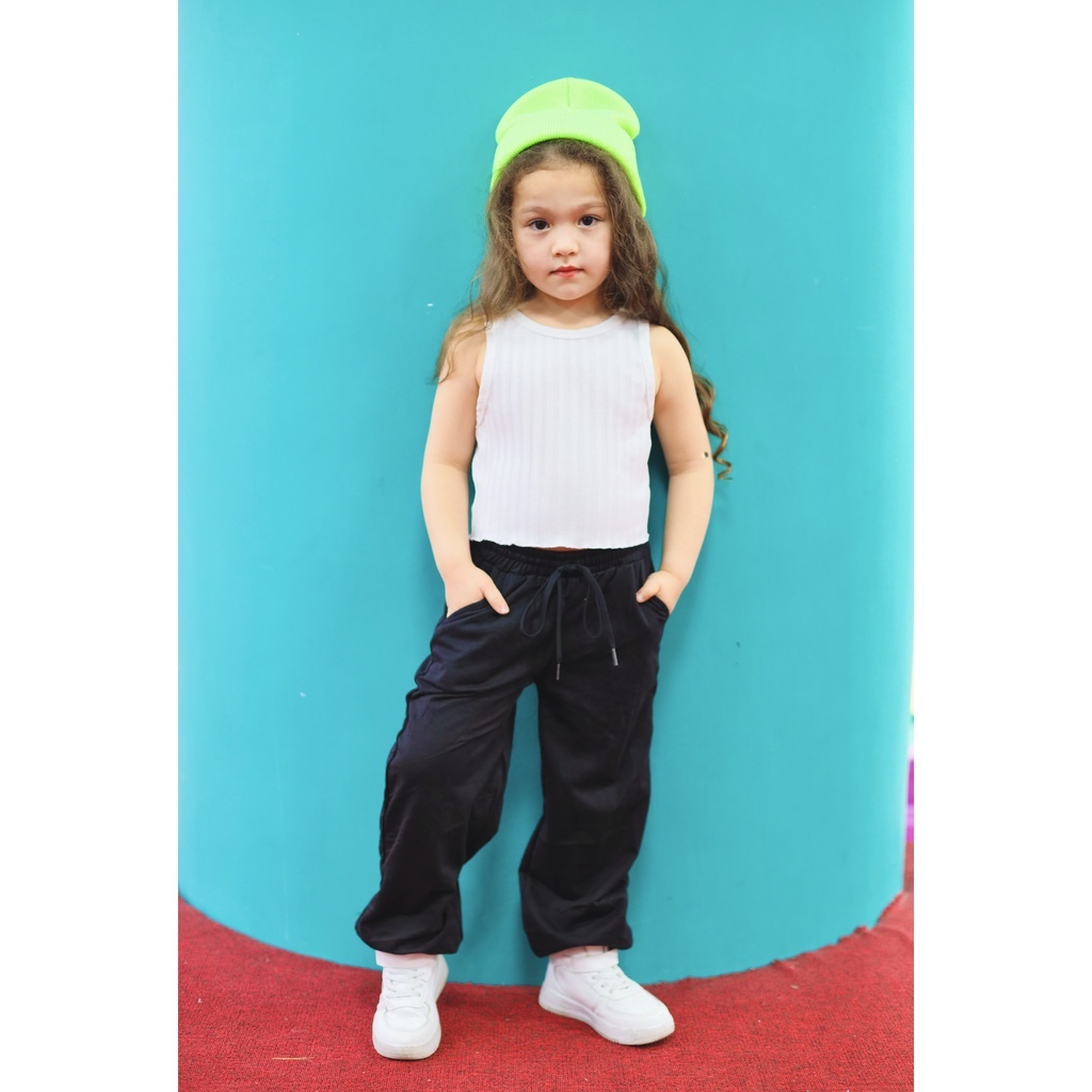20kg-60kg Quần jogger basic size đại cho bé, mềm mịn, chất liệu da cá