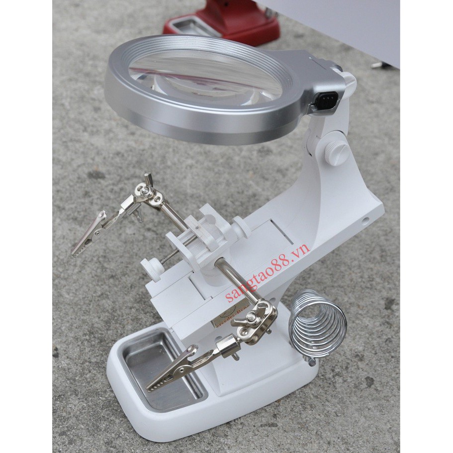 Kính Lúp Hàn Mạch ❤️FREESHIP❤️ Kính lúp sửa chữa mạch điện tử, đồng hồ có đèn V2