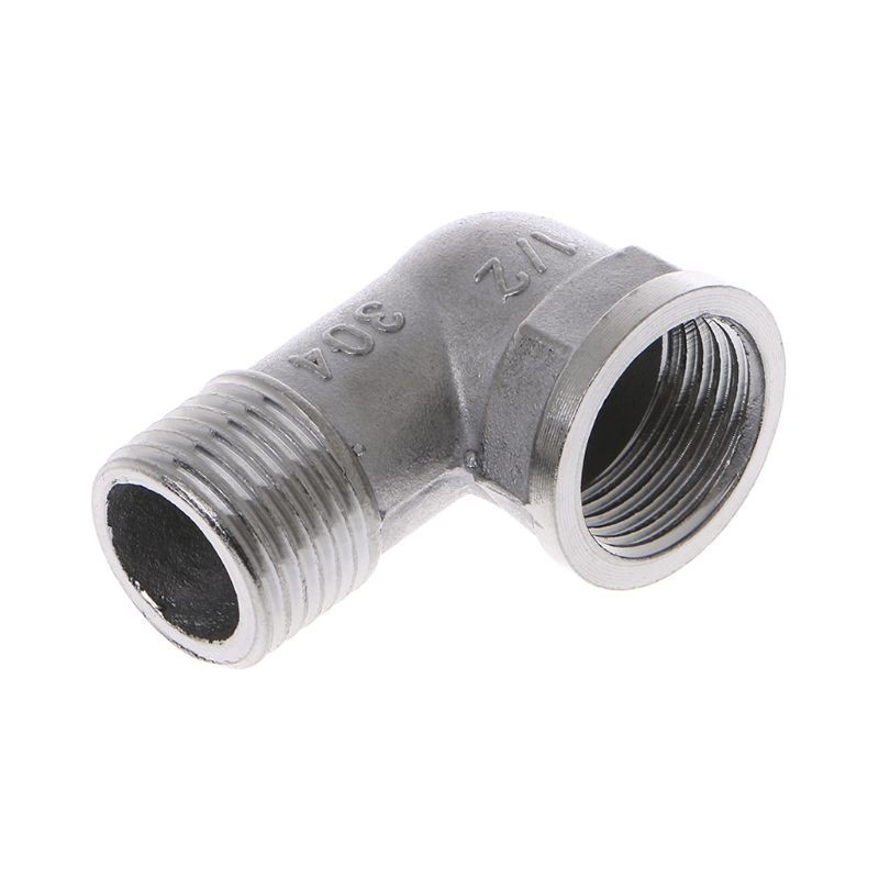 Đầu Nối Ống Nước Bằng Thép Không Gỉ 1 / 2 "Female X 1 / 2"