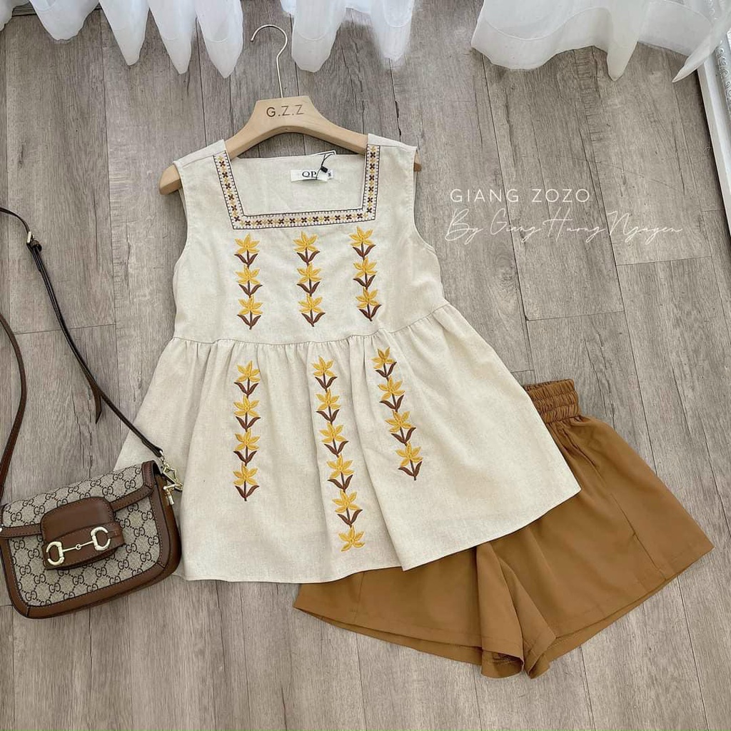SET BỘ thêu thổ cẩm chất đũi thô xước xịn đẹp