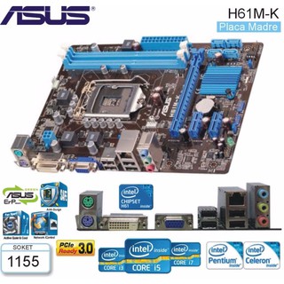 Mainboard H61 M-k Asus BH 03T