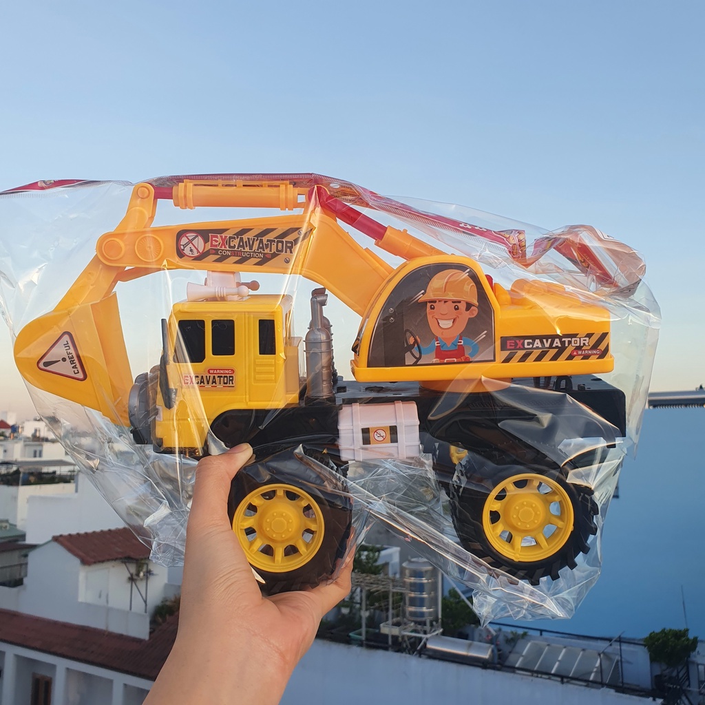 Xe công trình, xe container loại to cho bé trai