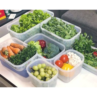 Hộp Tupperware Vensmart trữ hoa quả 6.1L