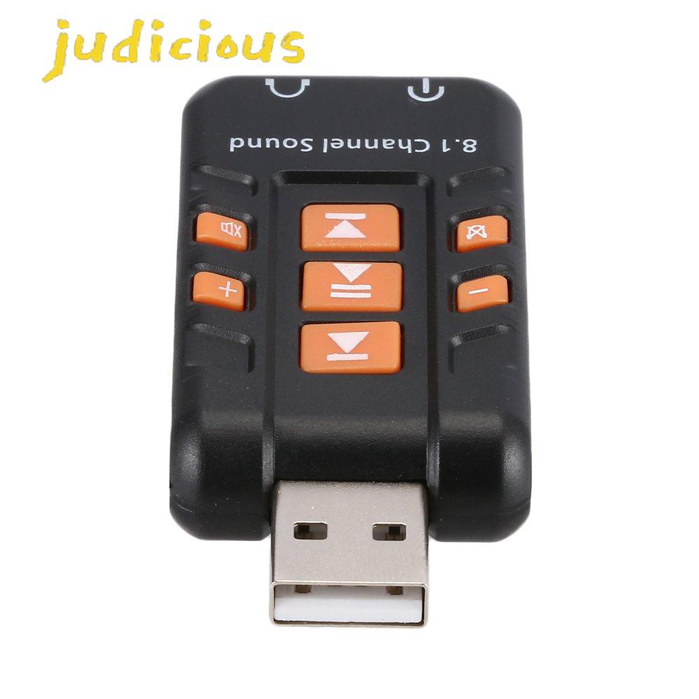 Card Âm Thanh Usb 8.1 Cho Máy Tính | BigBuy360 - bigbuy360.vn