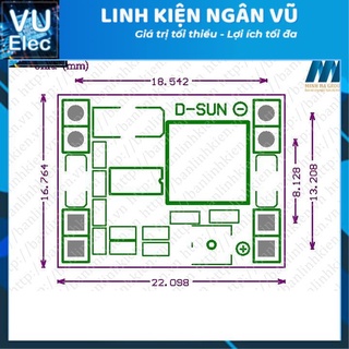 Mạch BUCK DC-DC 3A Mini