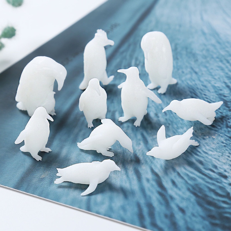 Sa Khuôn Silicone Làm Bánh Hình Chim Cánh Cụt Nhỏ Xinh
