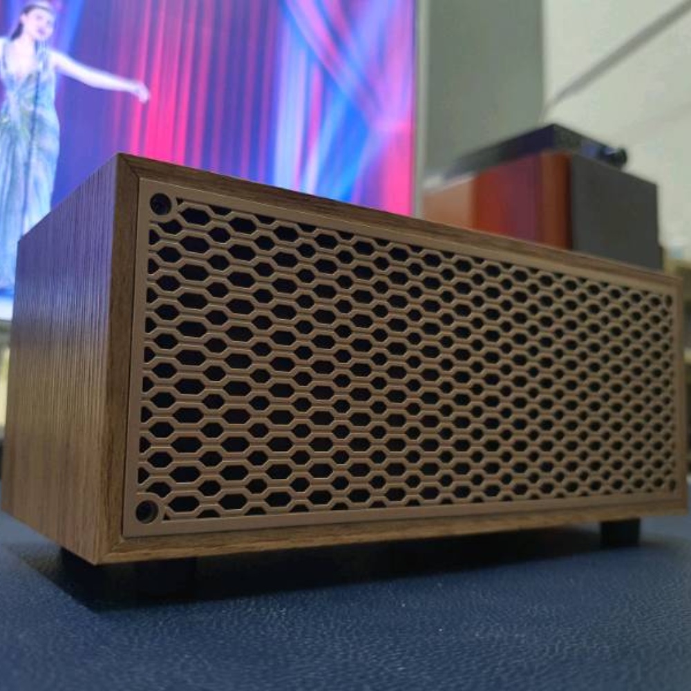 Loa Bluetooth Mini XM-5H - Kết Nối Bluetooth 4.0 , Thiết Kế Phong Cách Cổ Điển , Vỏ Gỗ Sang Trọng , Âm Bass Trầm Ấm