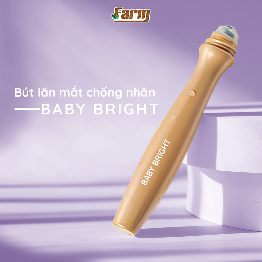 Bút Lăn Mắt Chống Nhăn Baby Bright