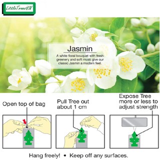 COMBO 5 MIẾNG GIẤY THƠM HÌNH CÂY THÔNG NHỎ LITTLE TREES - Jasmin