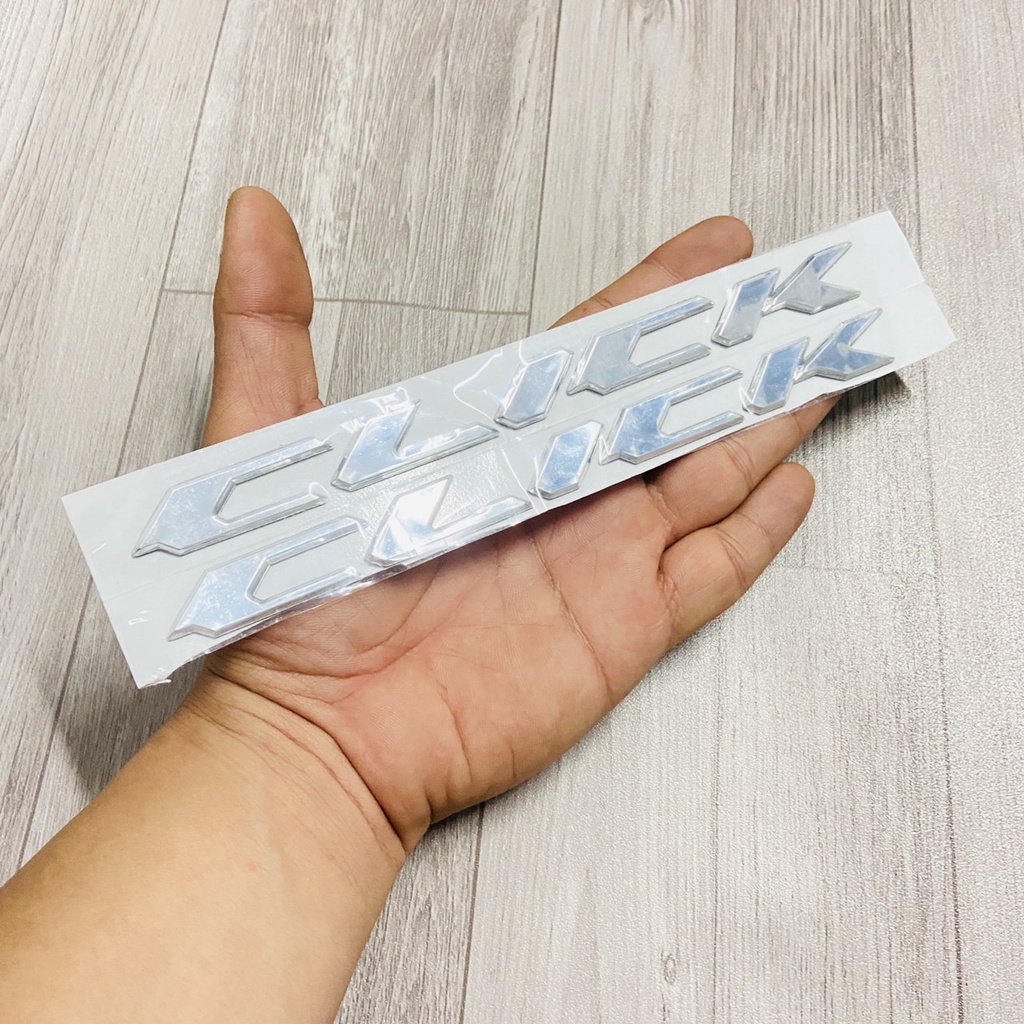 Bộ chữ Click hàng như zin bao đẹp
