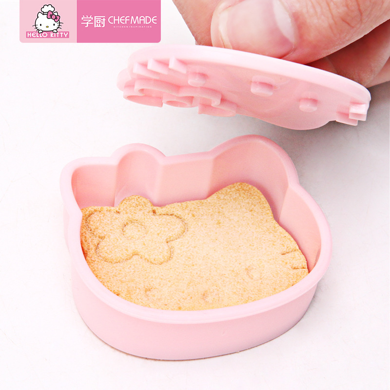 CHEFMADE Khuôn Làm Bánh Ba Chiều Hình Hello Kitty Dễ Thương Kt7059