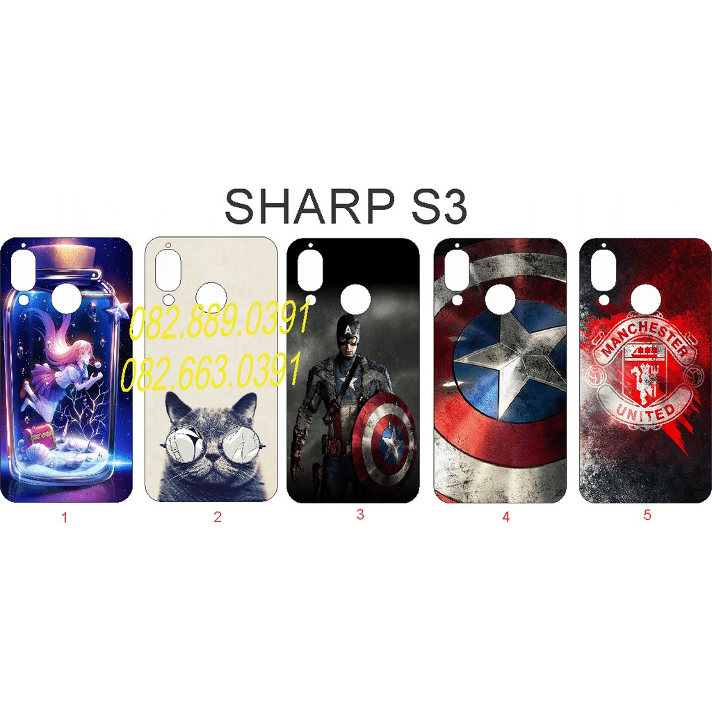 Ốp lưng Sharp Aquos S3 / S3 Mini hình siêu đẹp (P1)