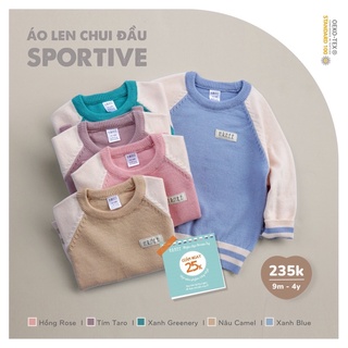 Áo len dày ấm mùa đông cho bé