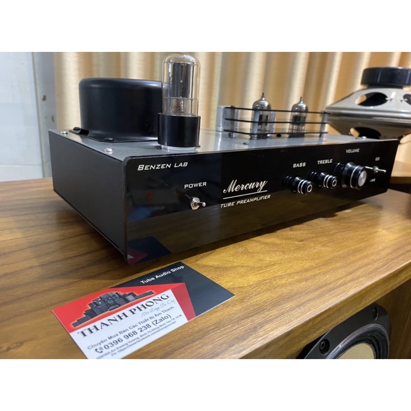 Tube pre bass treble vỏ sắt sơn tĩnh điện
