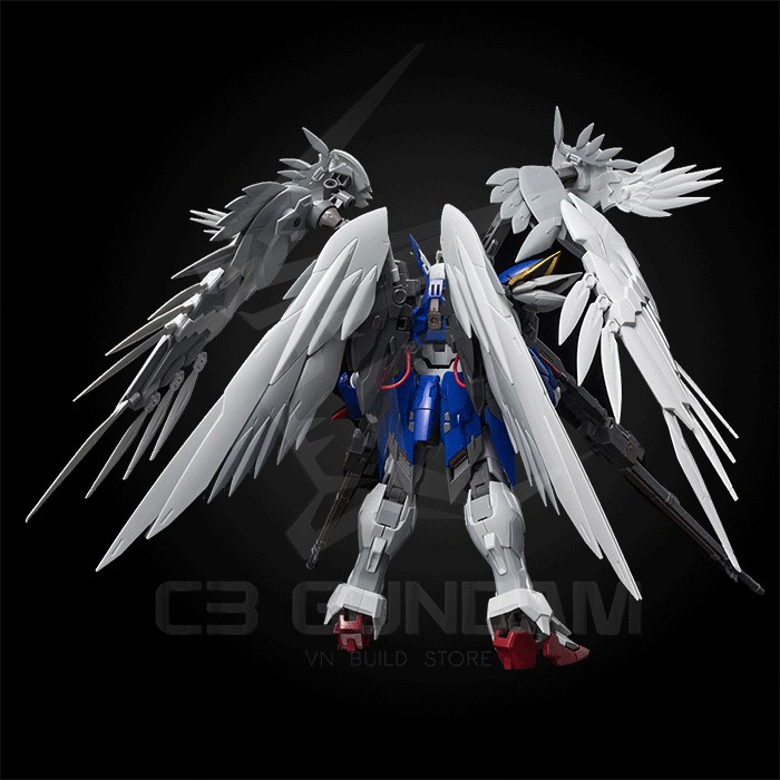 MÔ HÌNH GUNDAM BANDAI HI RESOLUTION MODEL WING GUNDAM ZERO CUSTOM EW HIRM GUNDAM WING